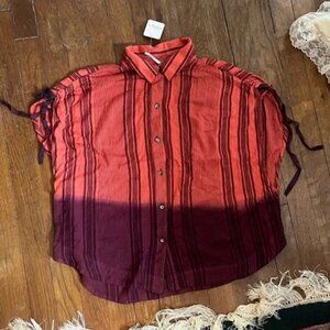 NWT 🌹 Free People Boxy Top Size S